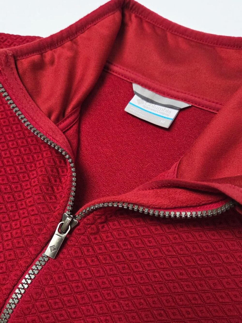 Columbia | Roffe Ridge Full Zip Fleece Jacket - Red - Picture 6 of 8